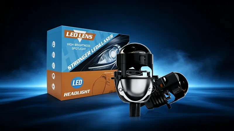 Bi-LED projector lens OEM customization for retrofit brands