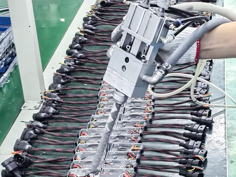 CNC machining and heat sink assembly