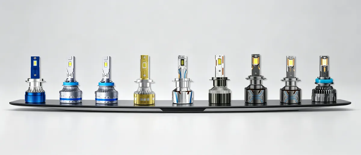 HAIZG Car LED Headlights series lineup C8 to C16 product banner