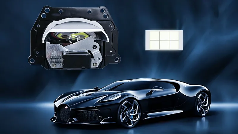 Road-compliant cutoff beam pattern from HAIZG automotive LED retrofit bulbs