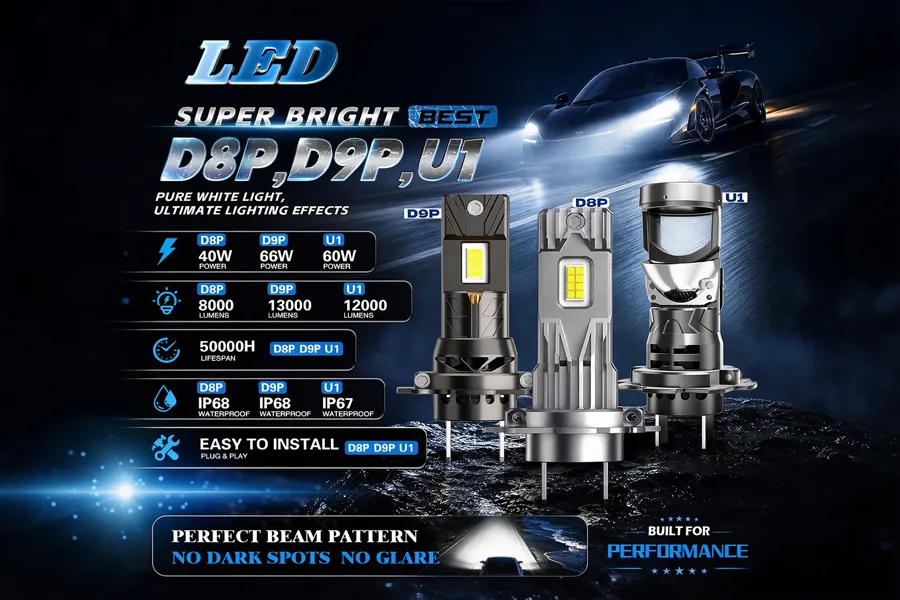 Plug and Play LED Headlights